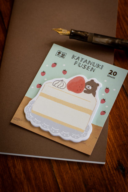 Japanese Sticky Notes - Die-Cut Cake