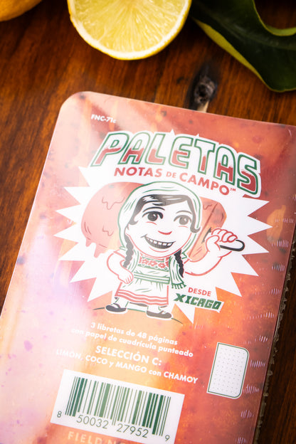 Paletas Pack C - Green, White, Red/Orange