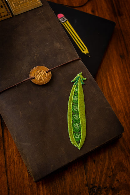 Iron-on Embroidered Patch - Fountain Pen Blue