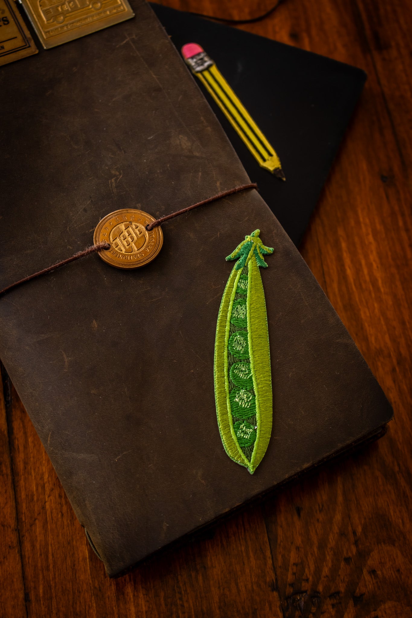 Iron-on Embroidered Patch - Radish