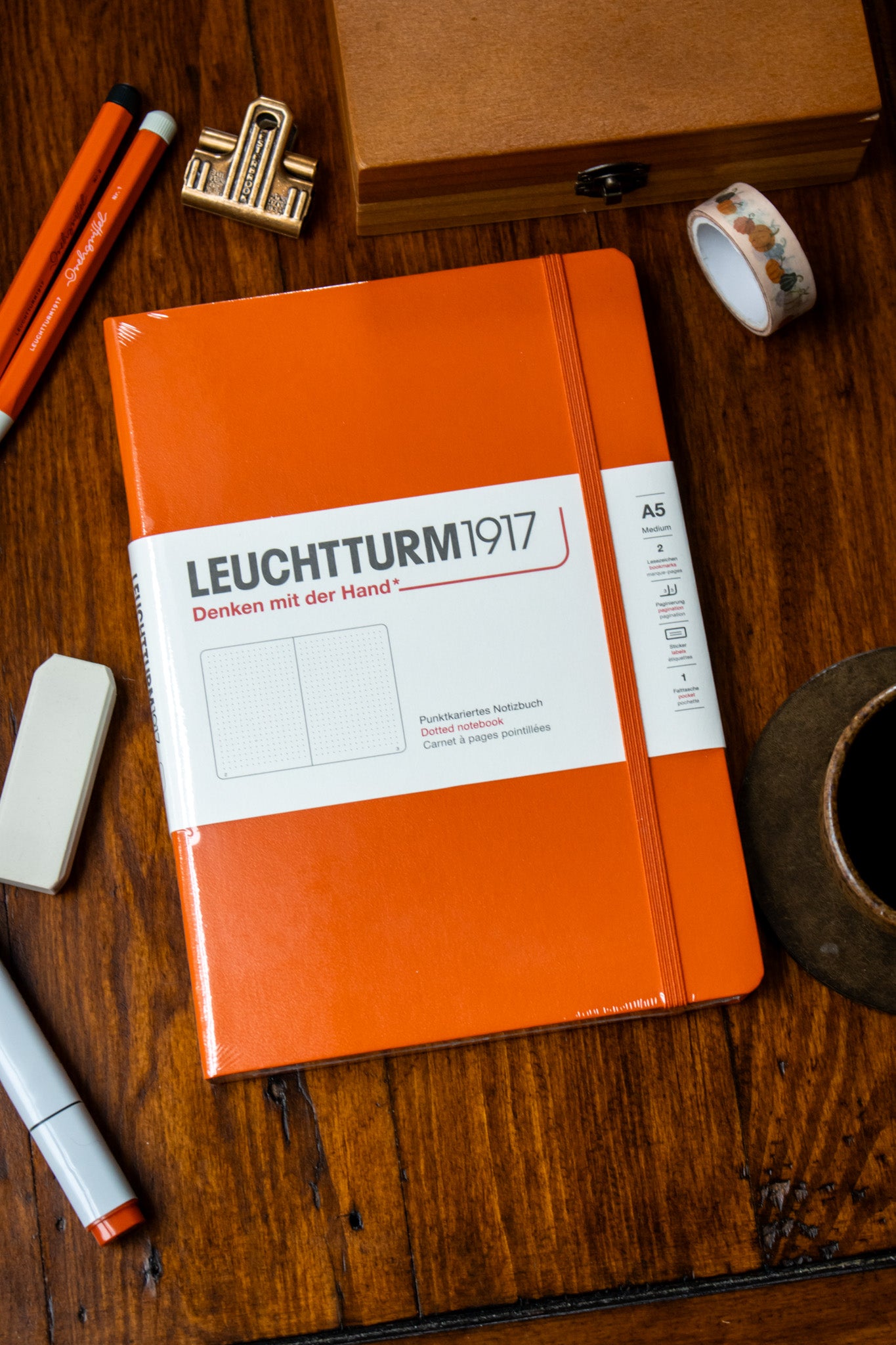 A5 Hard - Pumpkin Dotted