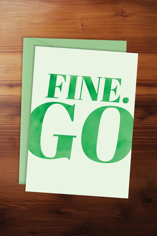 Fine Go Card