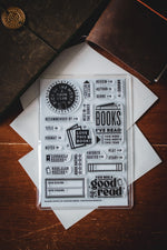 Reading Journal - Clear Stamp Set