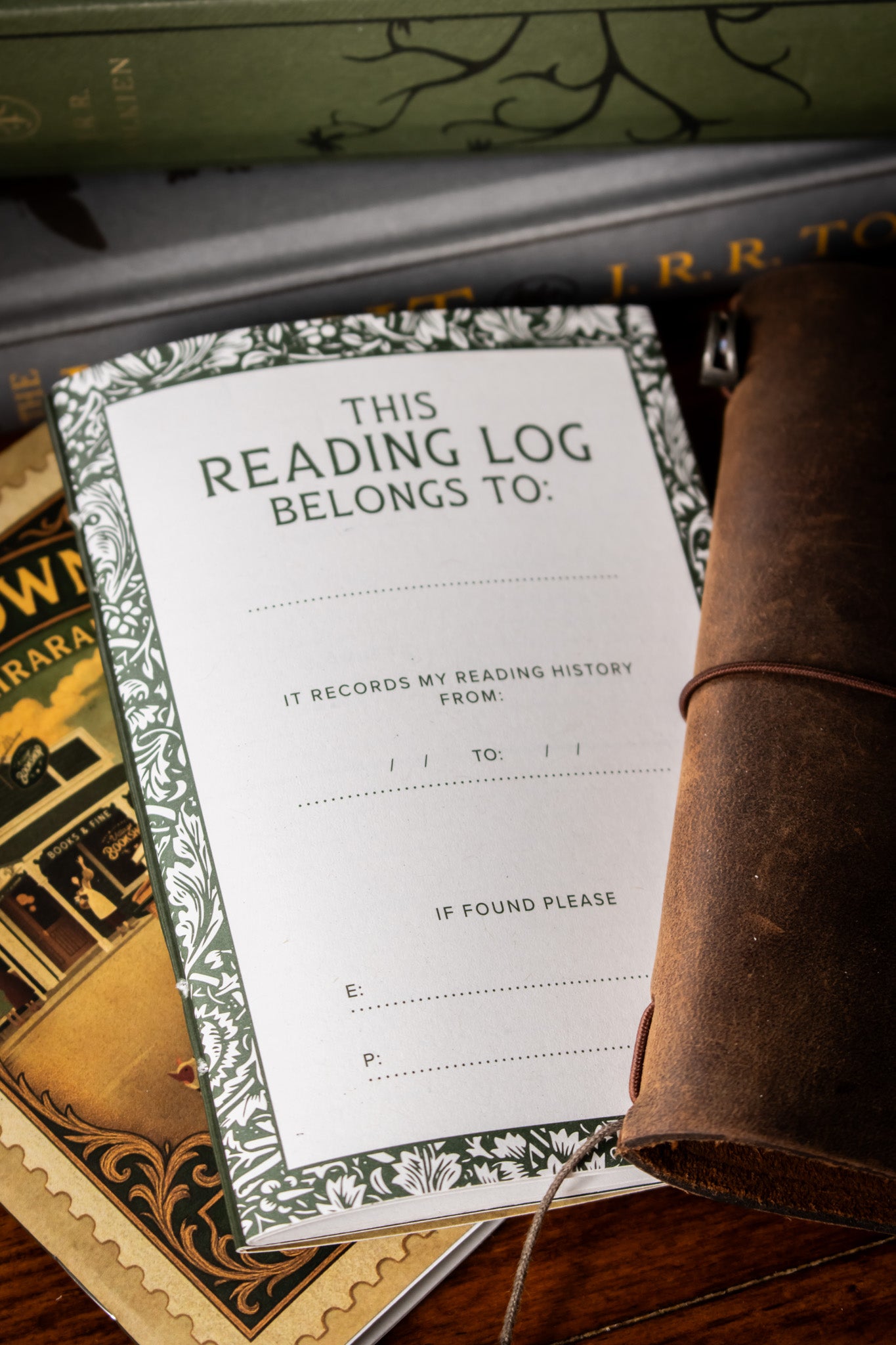 Reading Log Series 4 - Passport Size