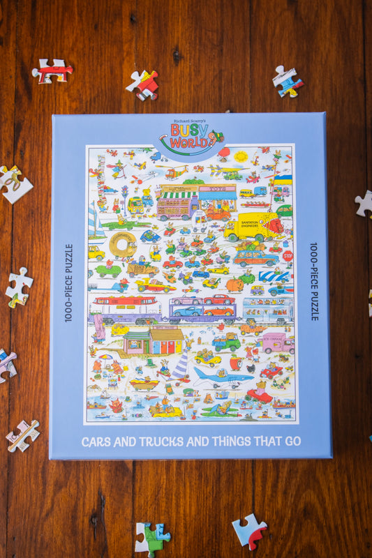 Richard Scarry Cars Puzzle
