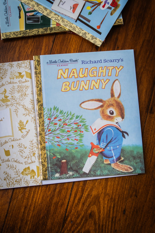 Richard Scarry's Naughty Bunny