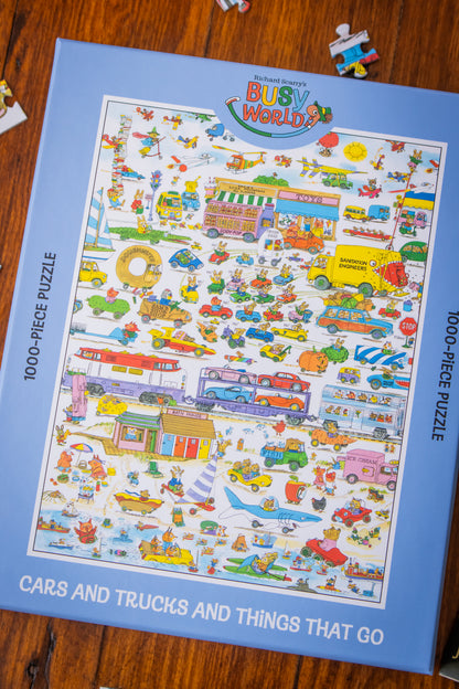 Richard Scarry Cars Puzzle