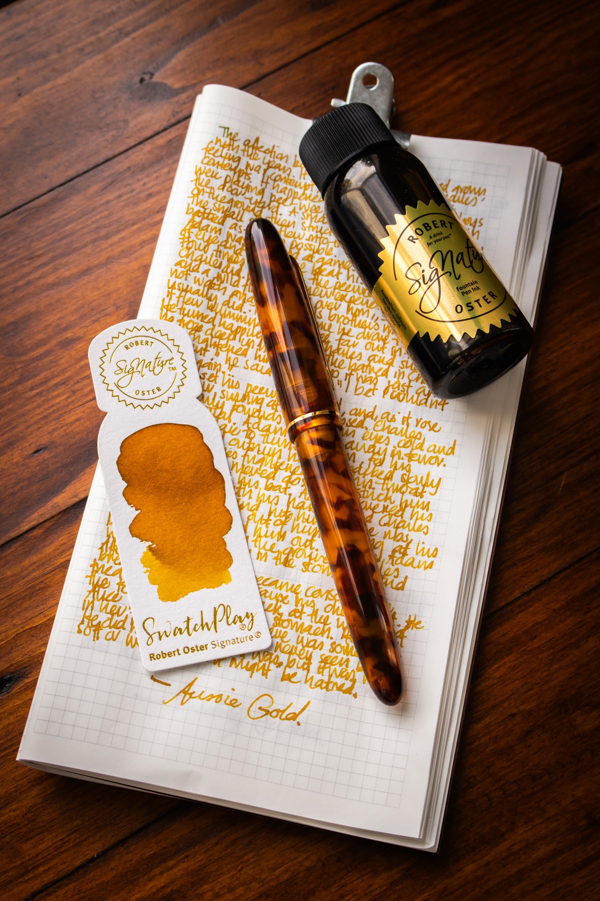 Fountain Pen Ink: Aussie Gold