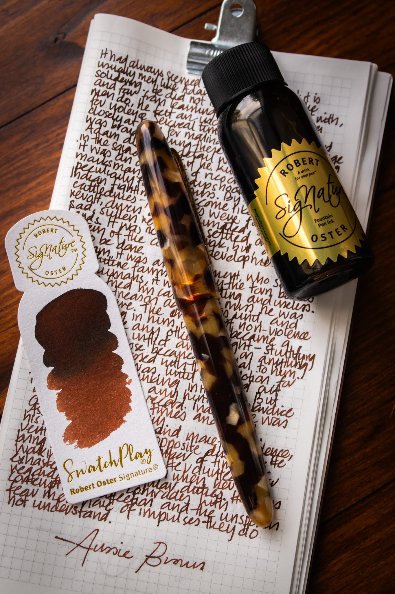 Fountain Pen Ink: Aussie Brown