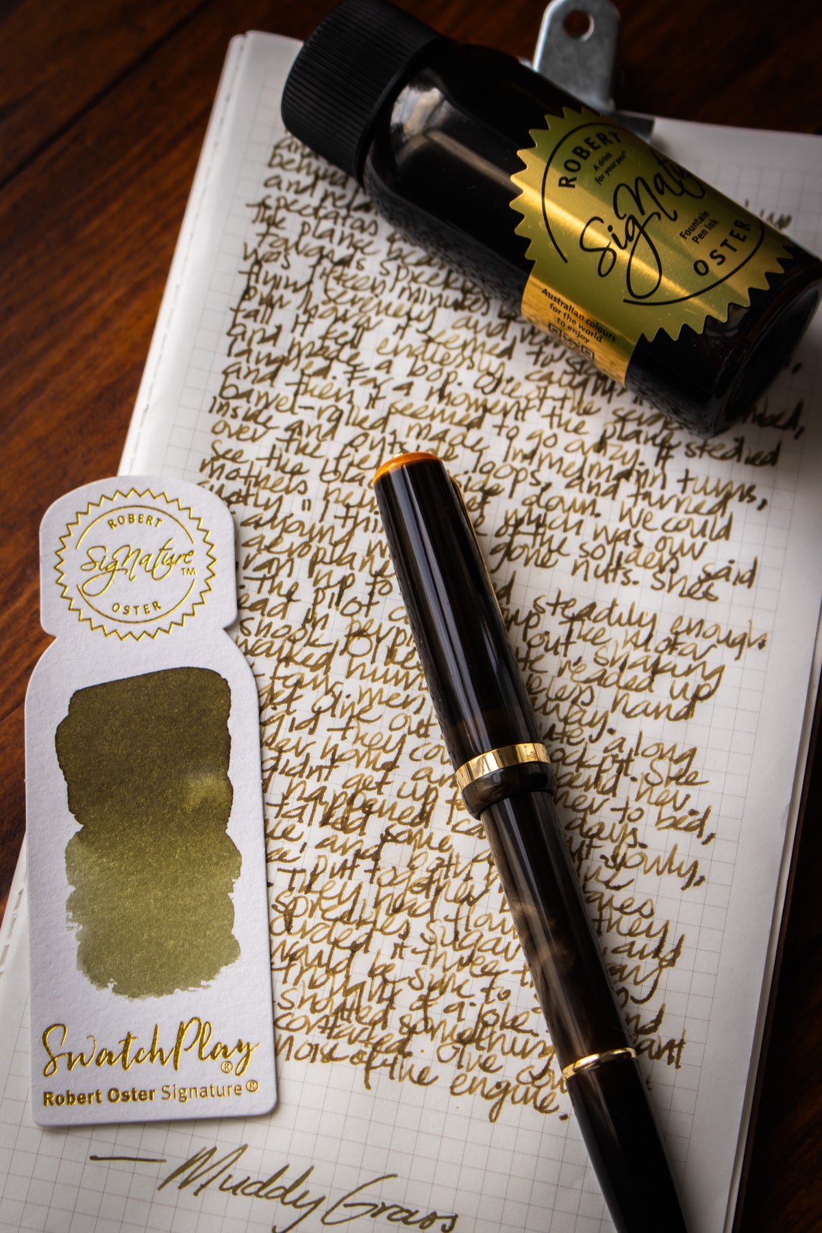 Fountain Pen Ink: Muddy Grass