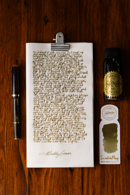 Fountain Pen Ink: Muddy Grass