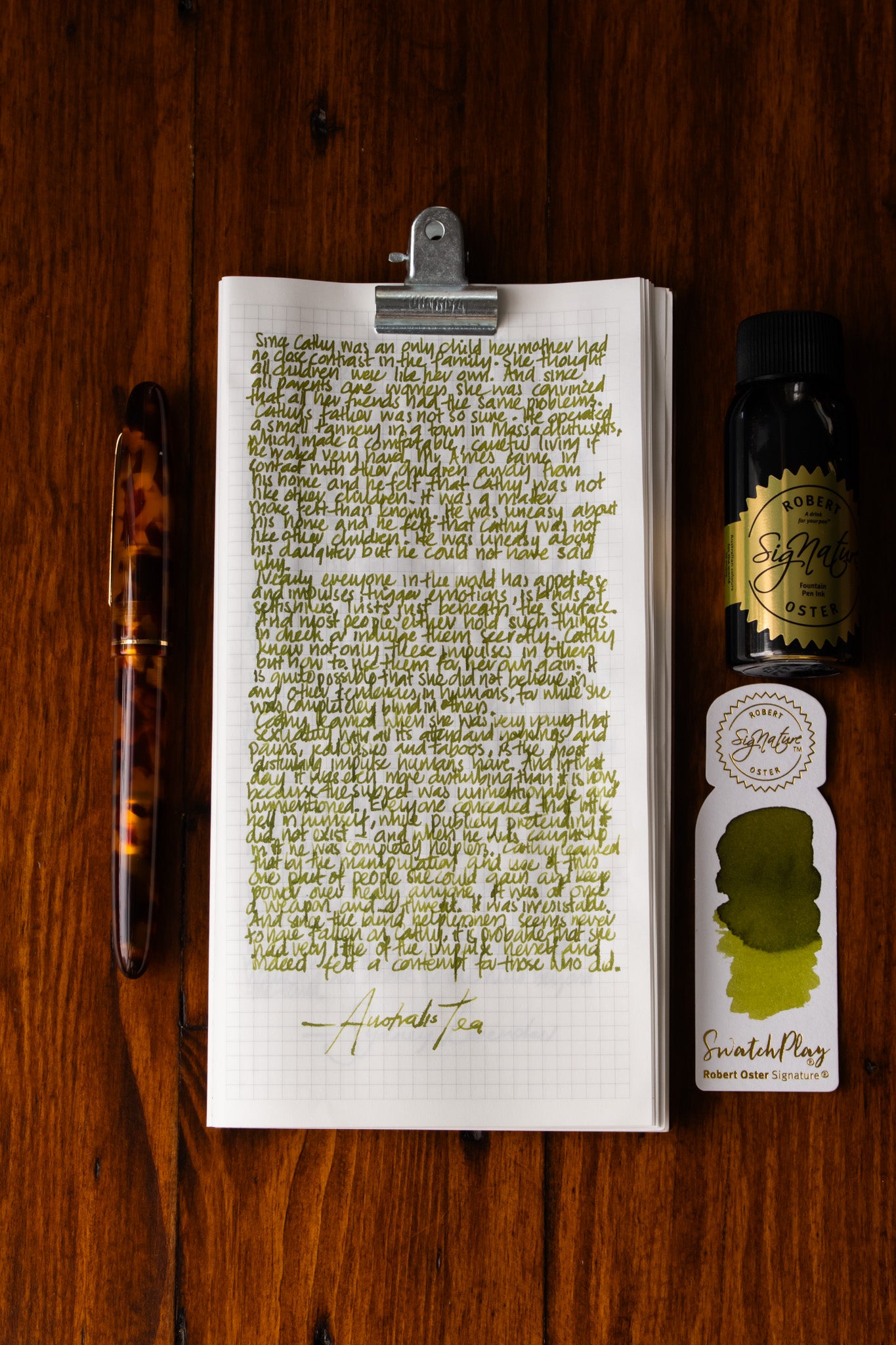 Fountain Pen Ink: Australis Tea