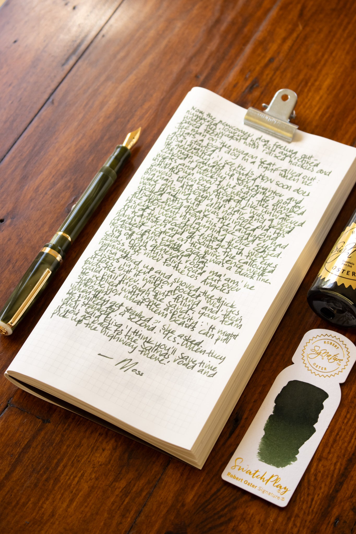 Fountain Pen Ink: Moss