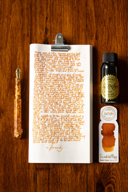 Fountain Pen Ink: Brandy