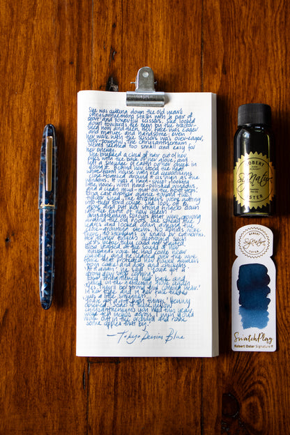 Fountain Pen Ink: Tokyo Blue Denim