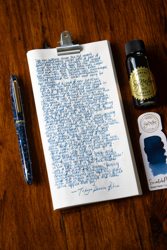 Fountain Pen Ink: Tokyo Blue Denim