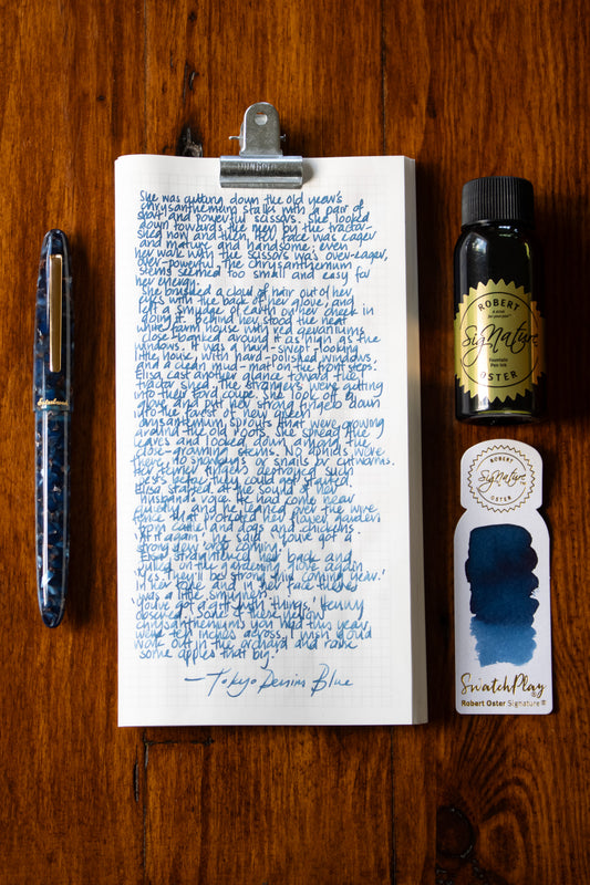 Fountain Pen Ink: Tokyo Blue Denim