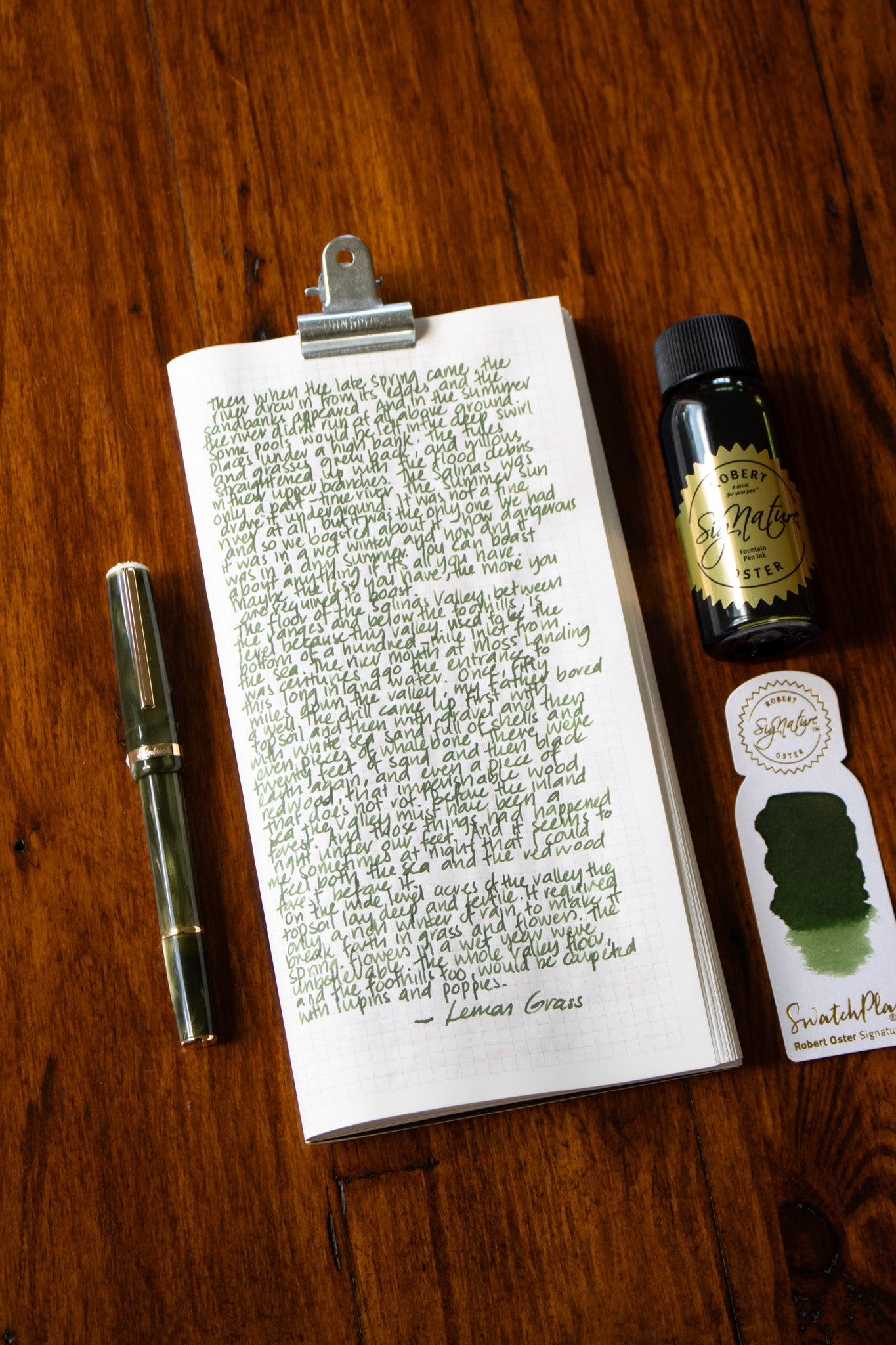 Fountain Pen Ink: Lemon Grass
