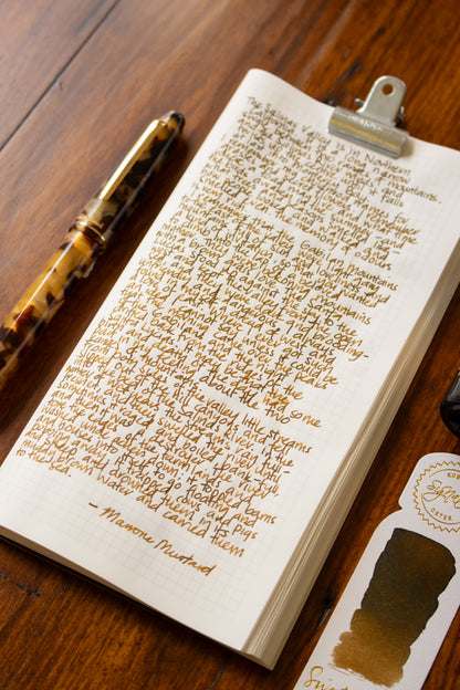 Fountain Pen Ink: Marrone Mustard
