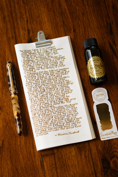Fountain Pen Ink: Marrone Mustard