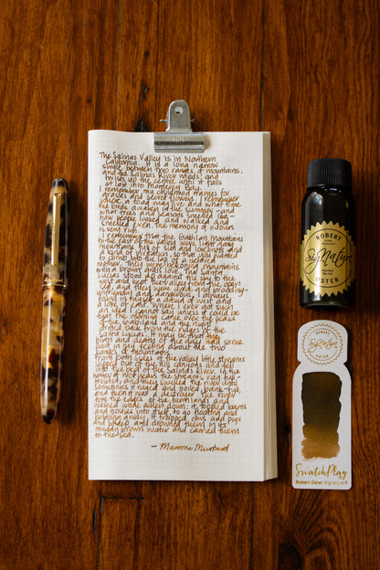 Fountain Pen Ink: Marrone Mustard