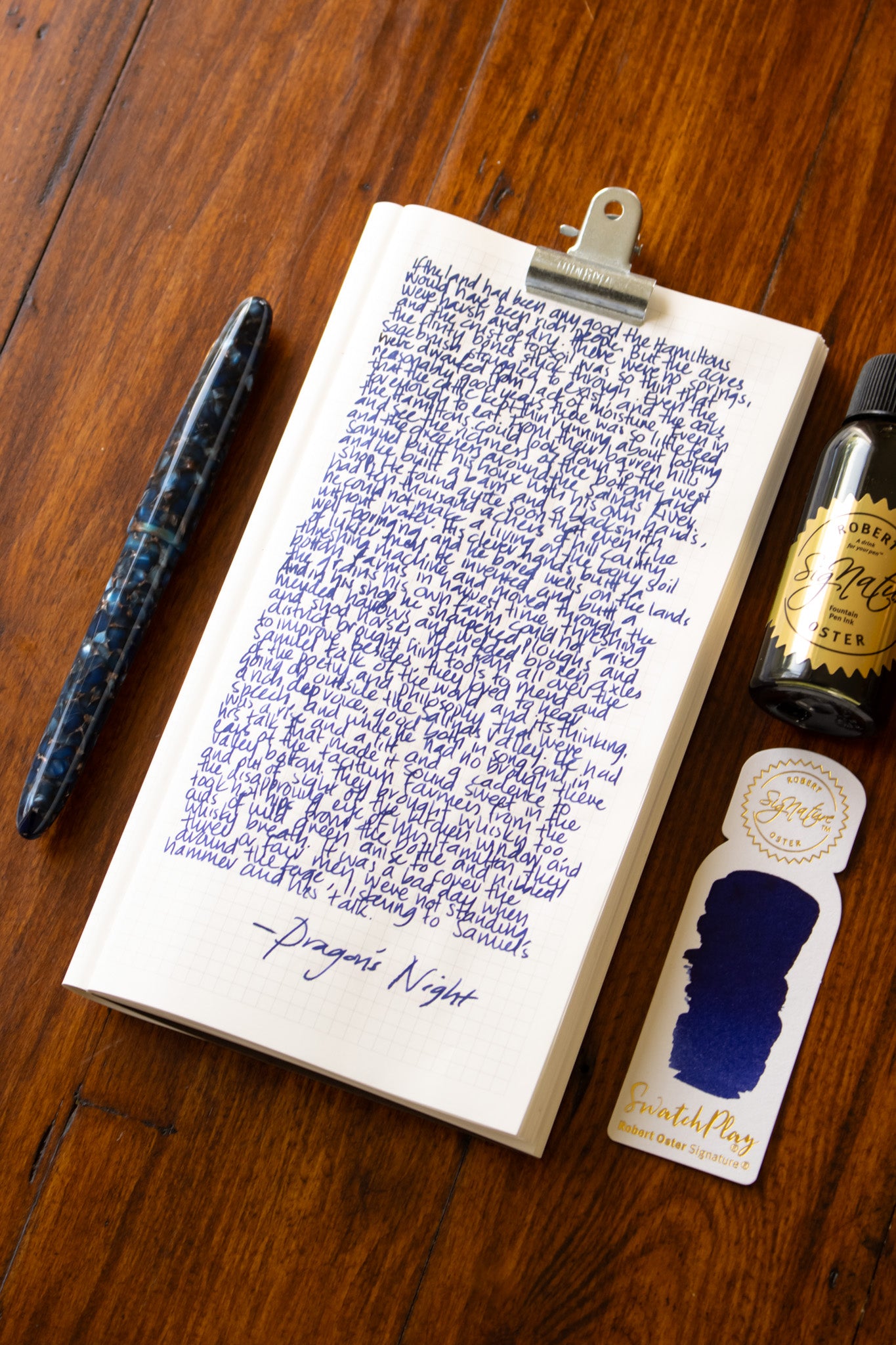 Fountain Pen Ink: Dragon's Night