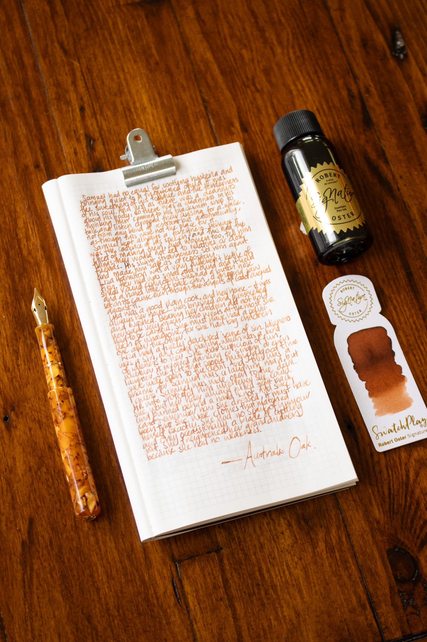 Fountain Pen Ink: Australis Oak