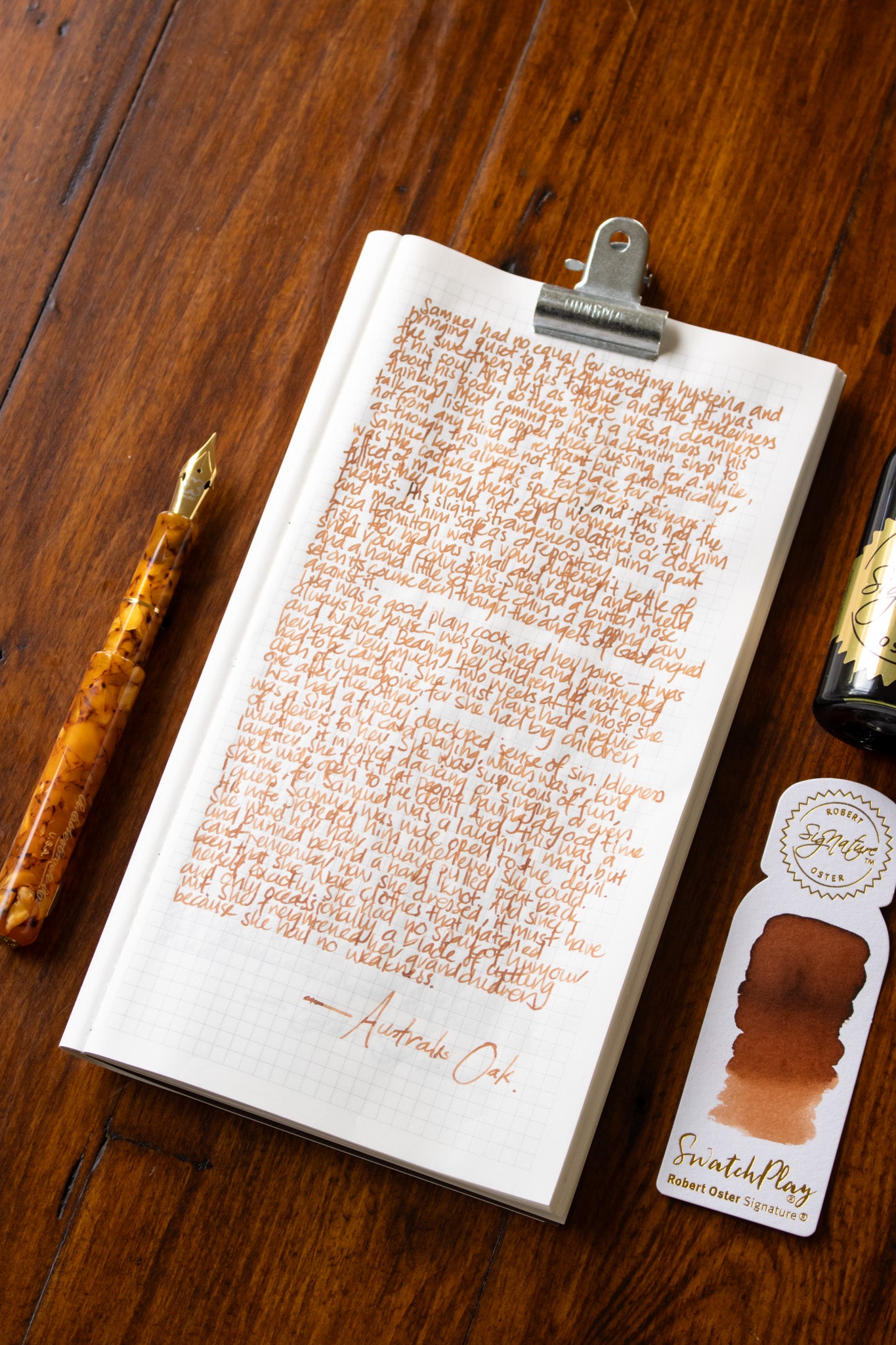 Fountain Pen Ink: Australis Oak