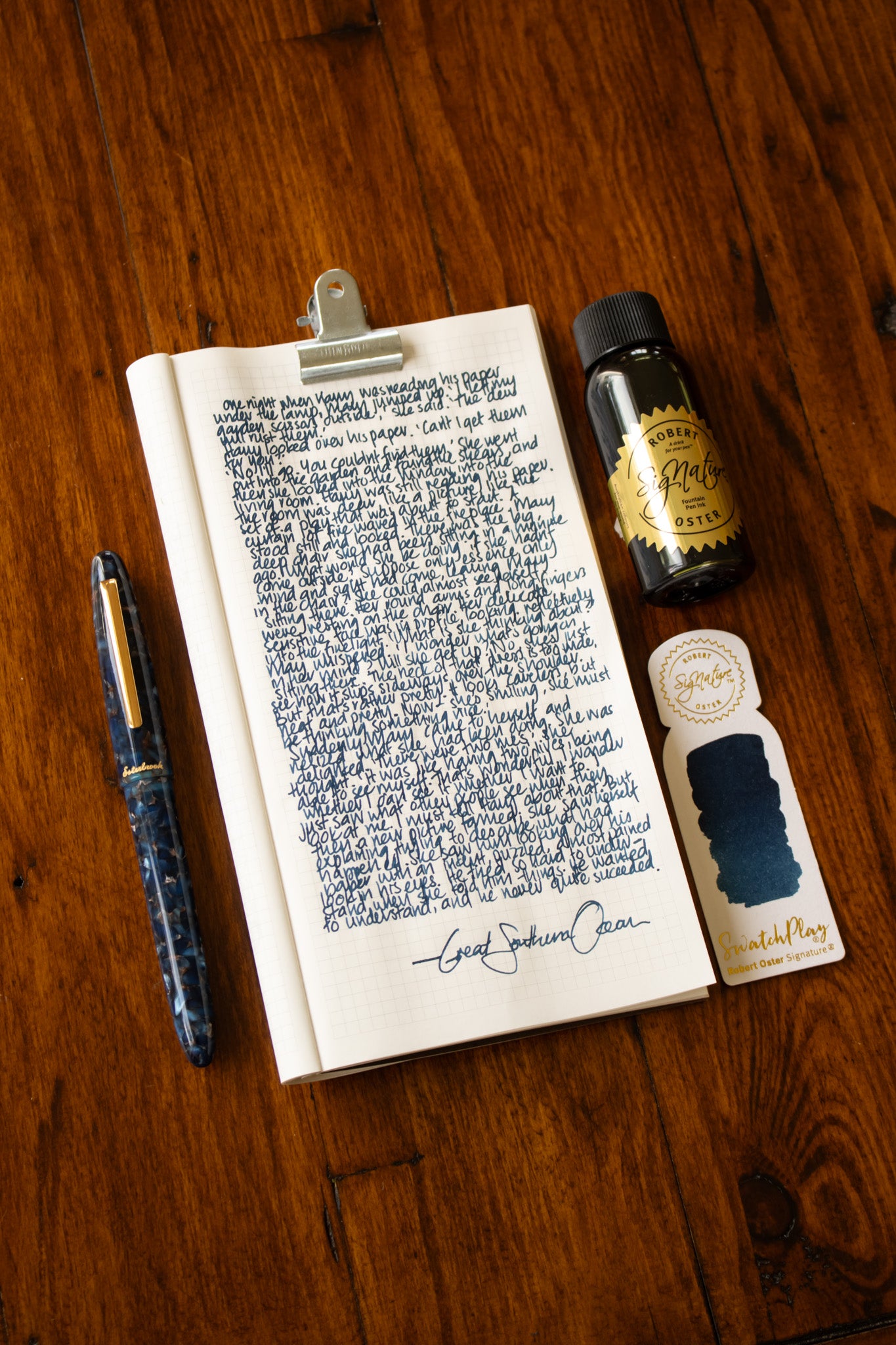 Fountain Pen Ink: Great Southern Ocean