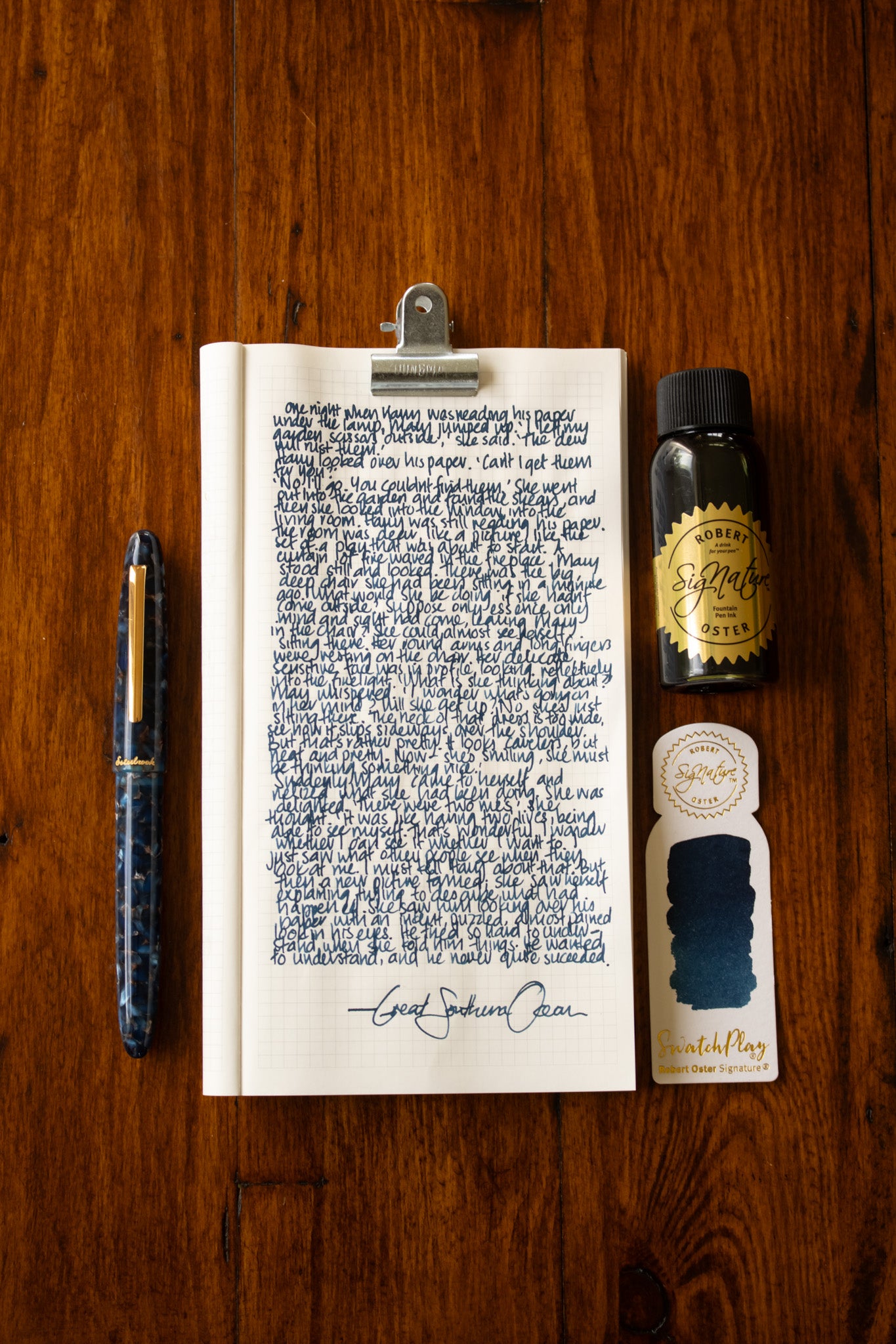 Fountain Pen Ink: Great Southern Ocean