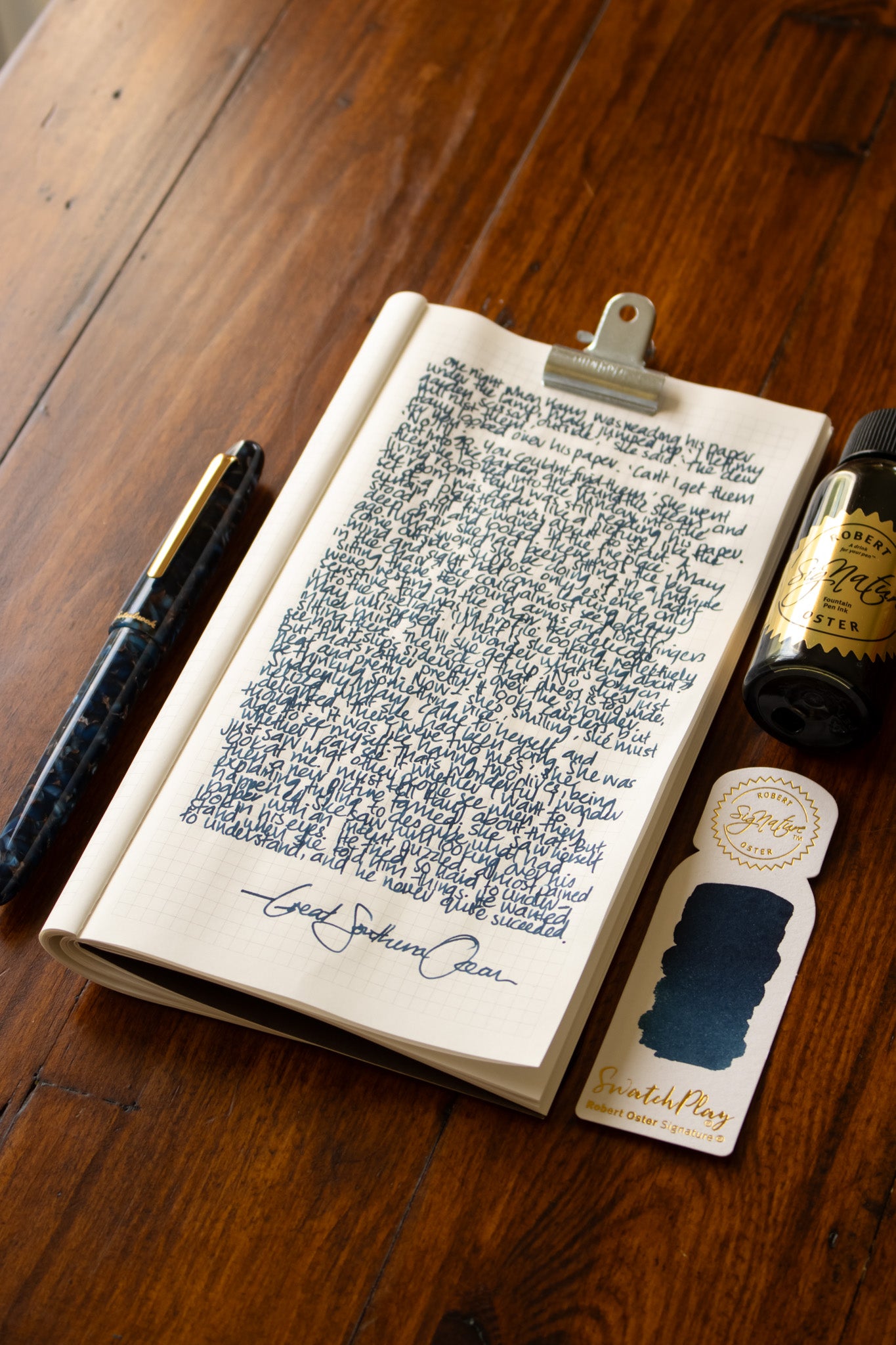 Fountain Pen Ink: Great Southern Ocean