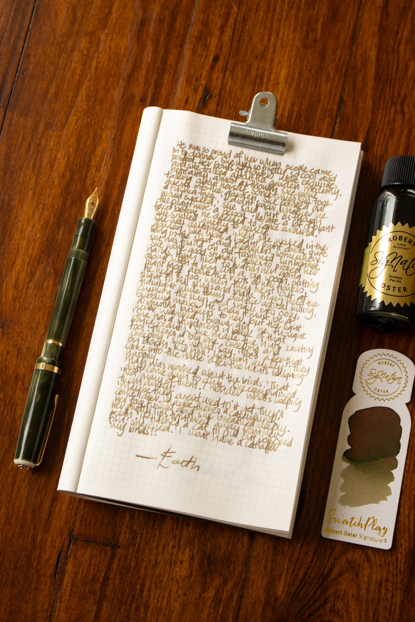 Fountain Pen Ink: Earth