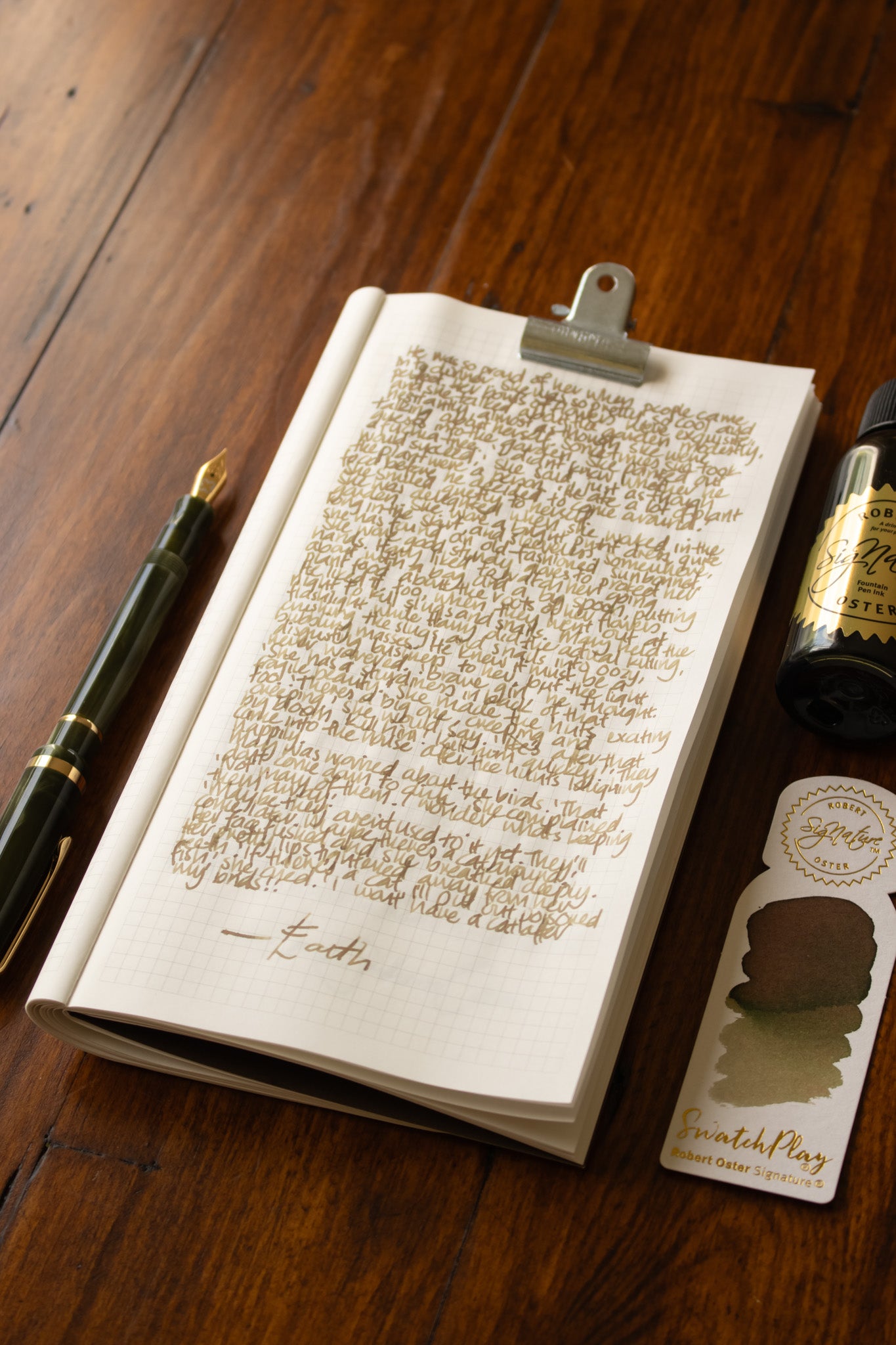 Fountain Pen Ink: Earth