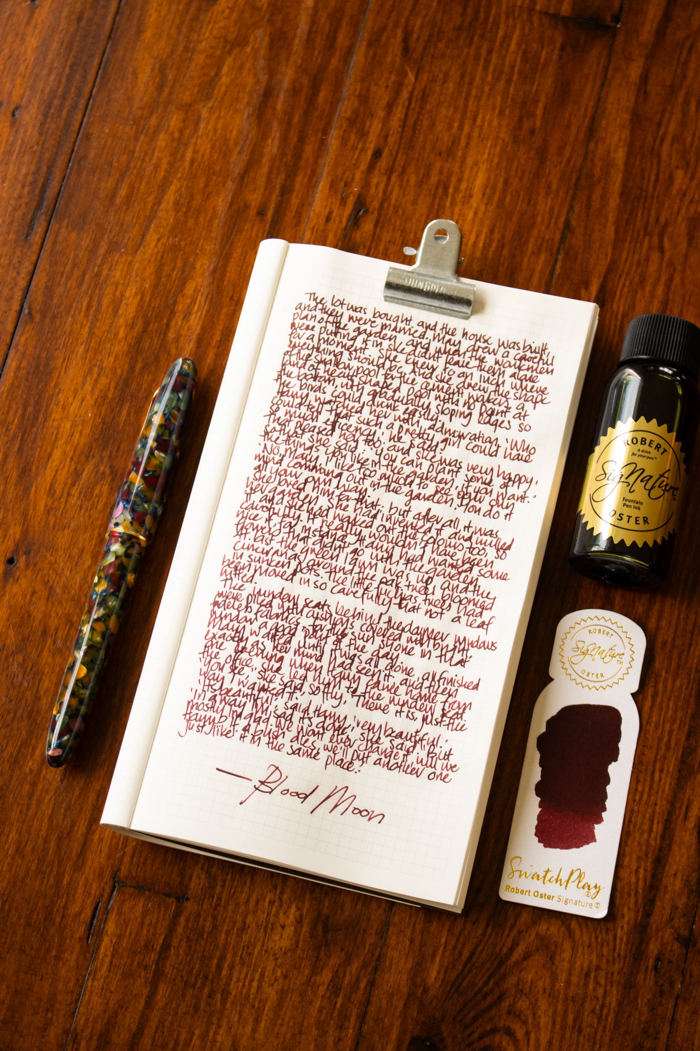 Fountain Pen Ink: Blood Moon