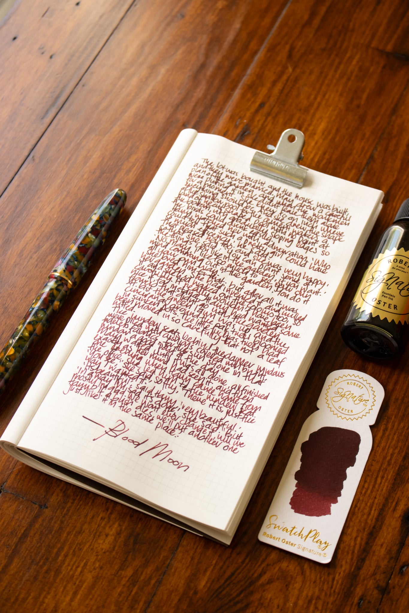 Fountain Pen Ink: Blood Moon