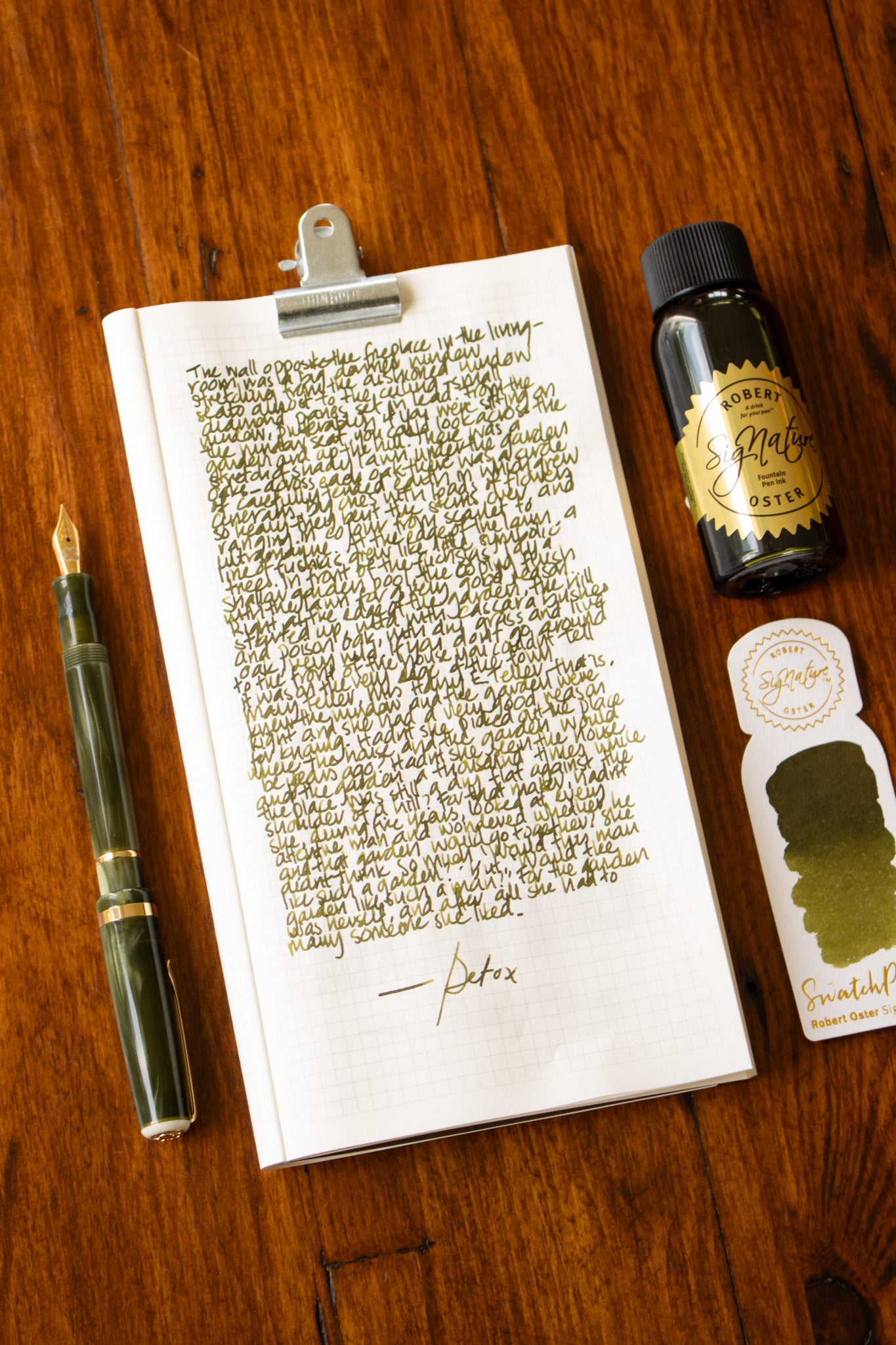Fountain Pen Ink: Detox