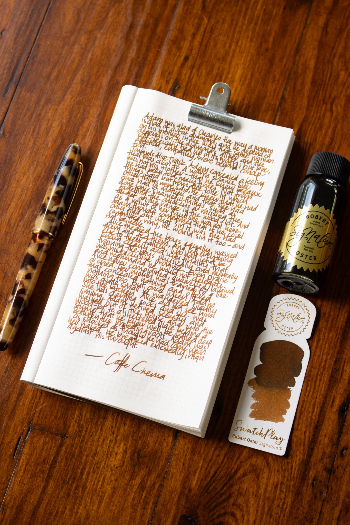Fountain Pen Ink: Caffe Crema