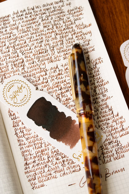 Fountain Pen Ink: Golden Brown