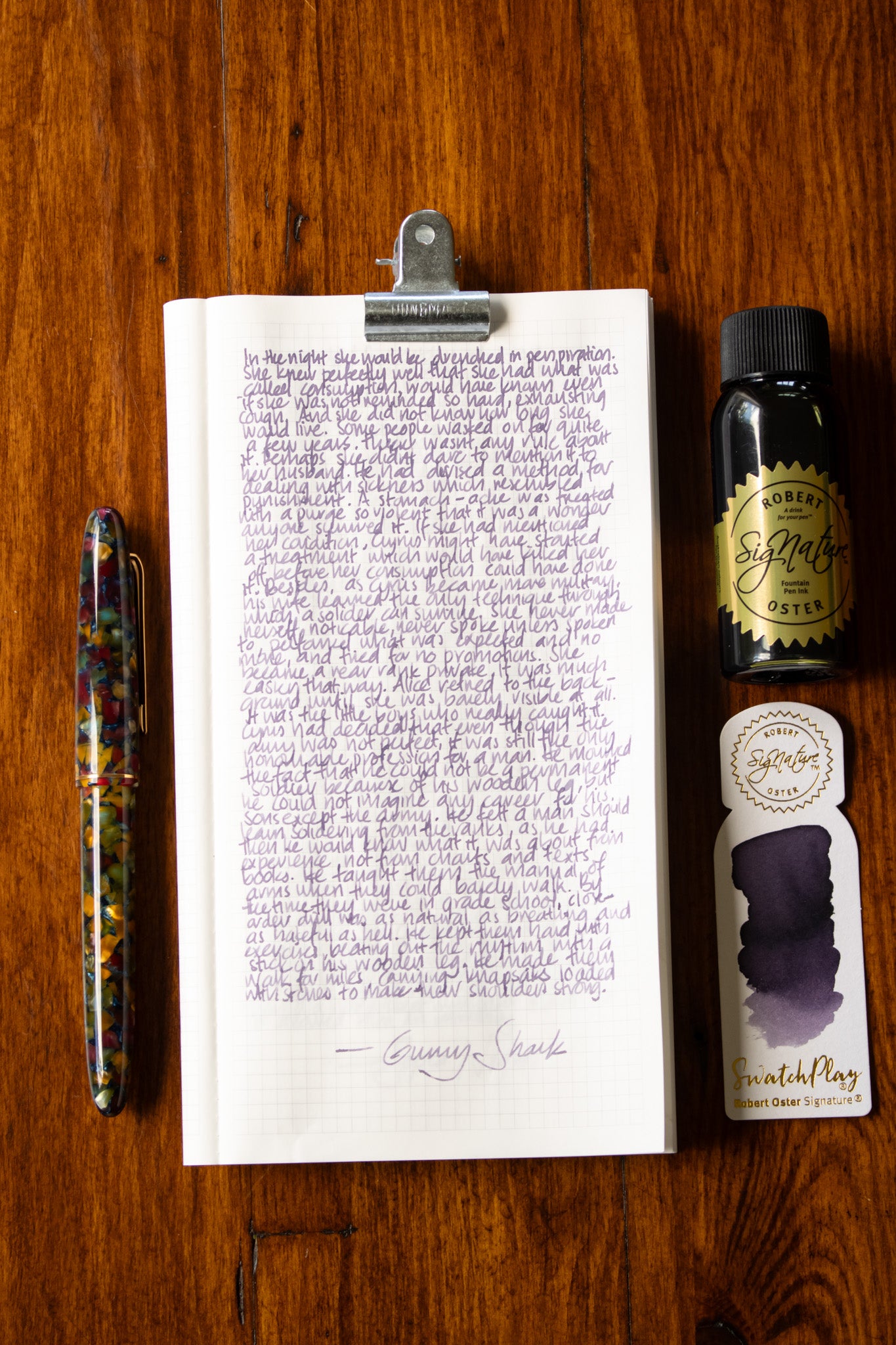 Fountain Pen Ink: Gummy Shark