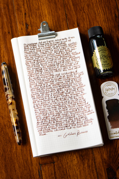 Fountain Pen Ink: Golden Brown
