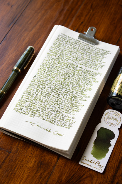 Fountain Pen Ink: Crocodile Green