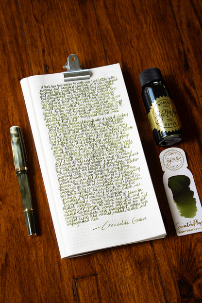 Fountain Pen Ink: Crocodile Green