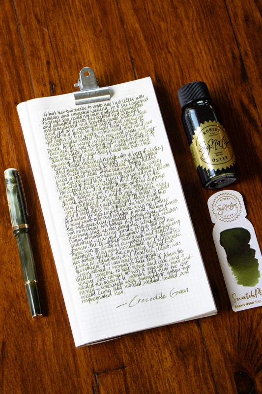 Fountain Pen Ink: Crocodile Green