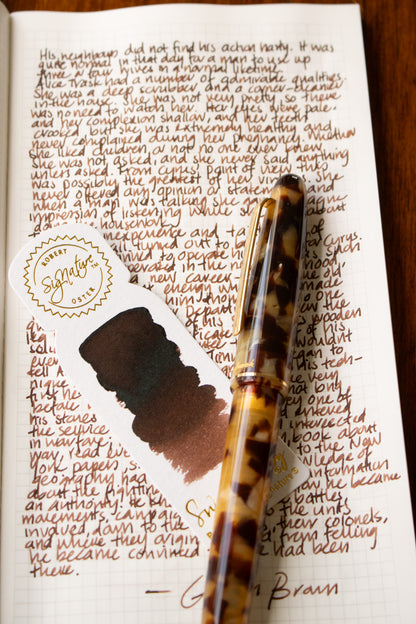 Fountain Pen Ink: Golden Brown