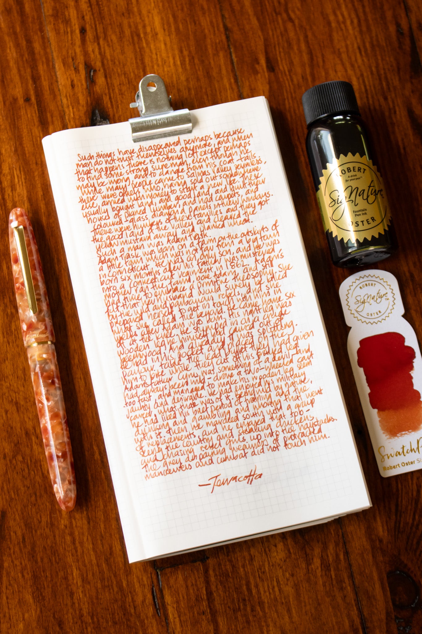 Fountain Pen Ink: Terracotta