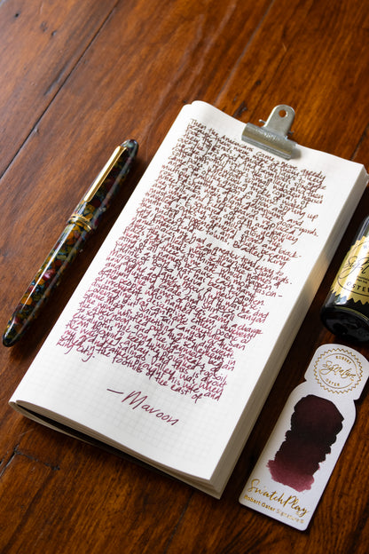 Fountain Pen Ink: Maroon