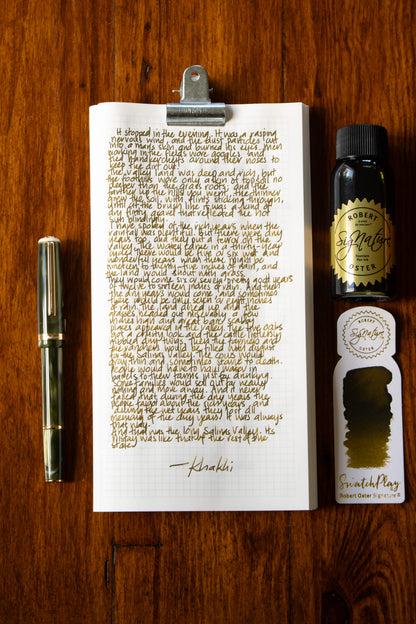 Fountain Pen Ink: Khakhi