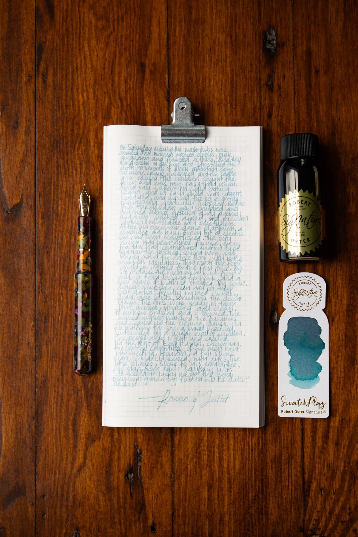 Fountain Pen Ink: Romeo & Juliet