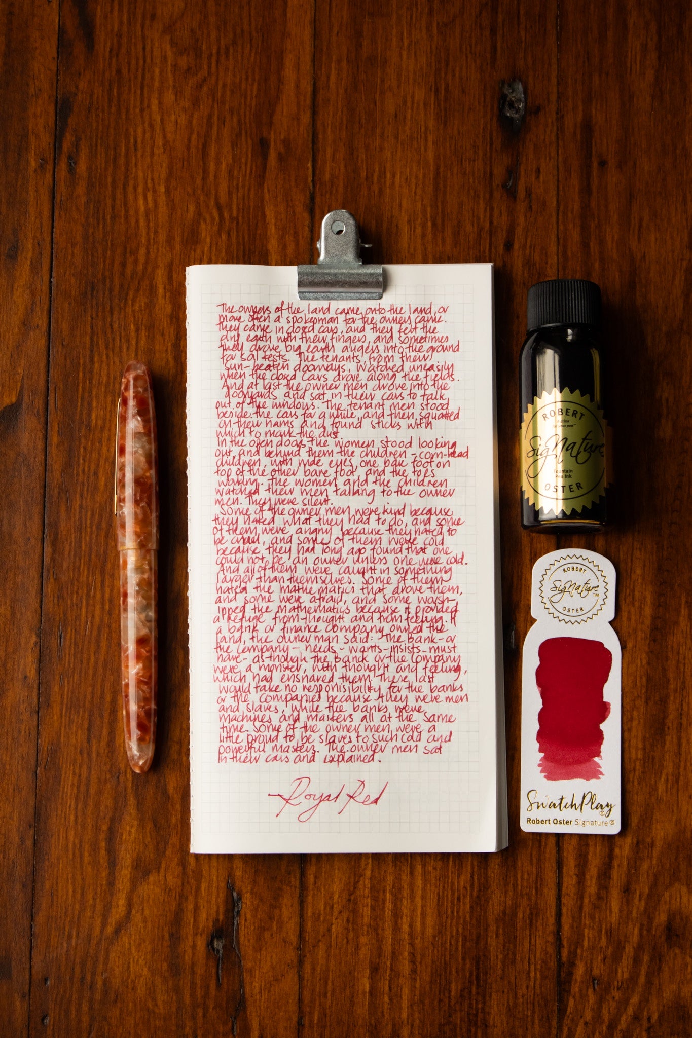Fountain Pen Ink: Royal Red