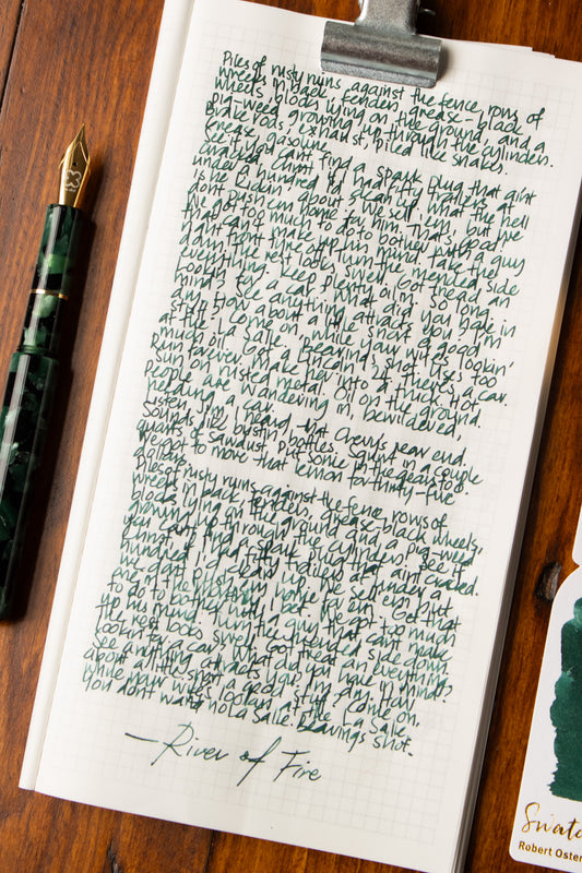 Fountain Pen Ink: River of Fire